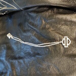 Women's Harley Davidson Silver Necklace
